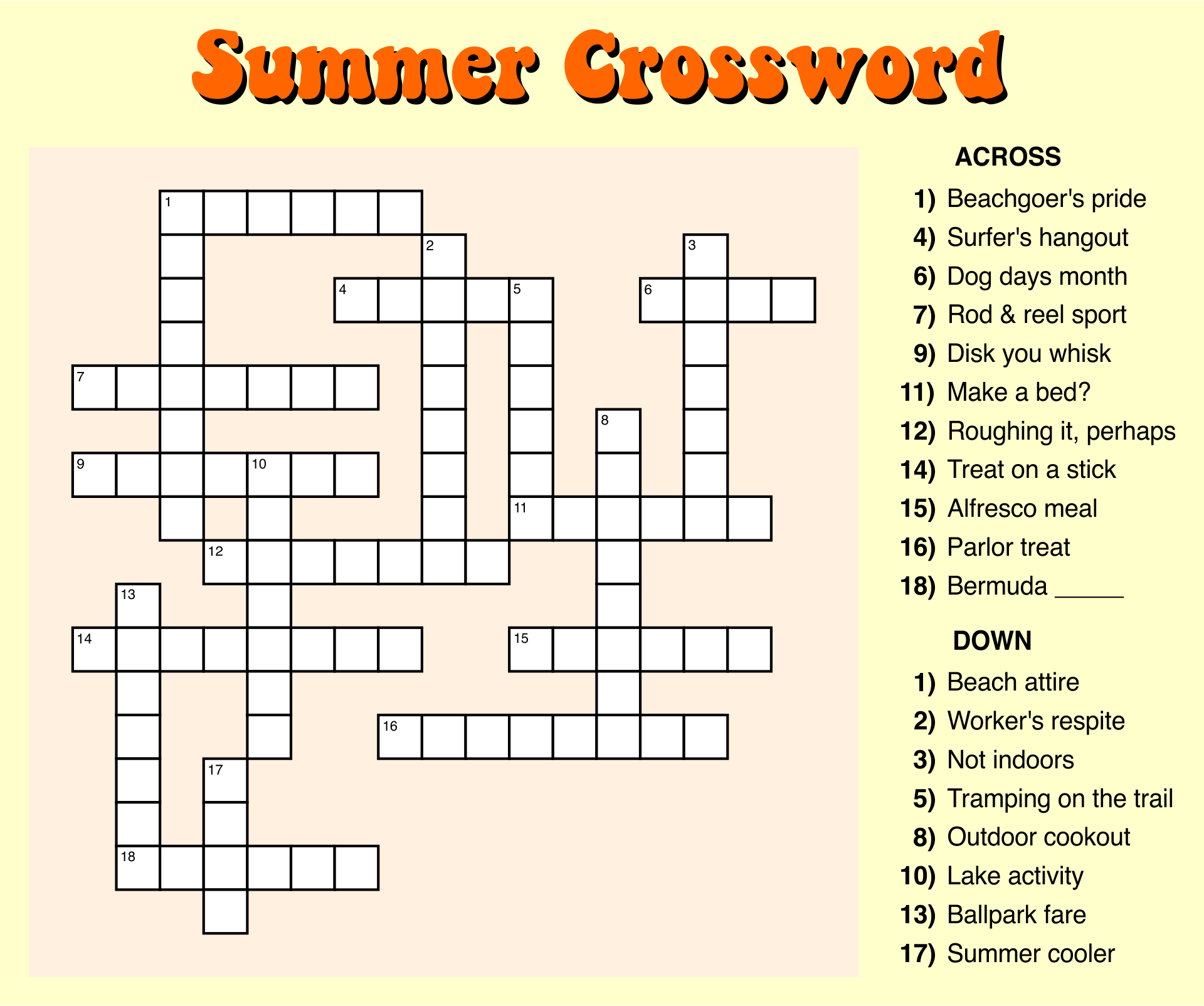 easy-crossword-puzzle-printable