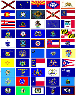 7 Best Images of All 50 State Flags Printables - Flags From All 50 ...
