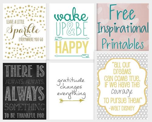 Printable Inspirational Quotes for Walls