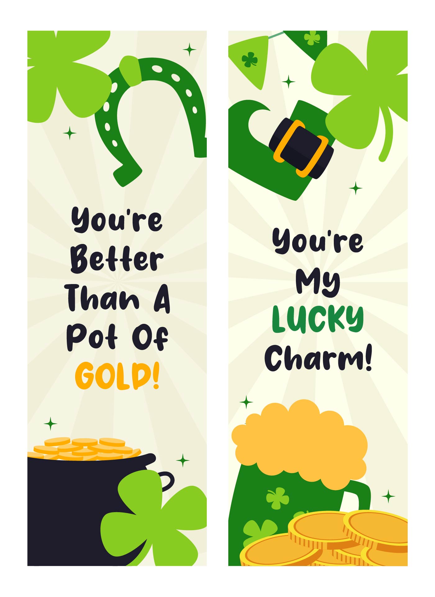 St. Patricks Day Bookmarks