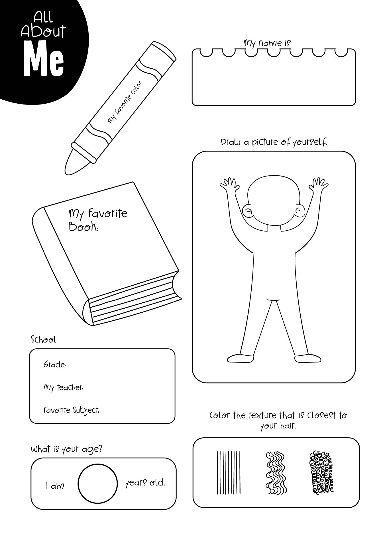 About.me Printable Pages