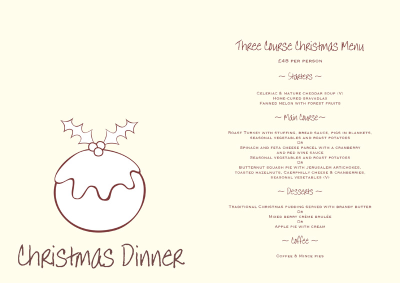 5 Best Free Printable Christmas Dinner Menu Templates PDF for Free at ...