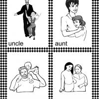 Family Members Flash Cards Printable