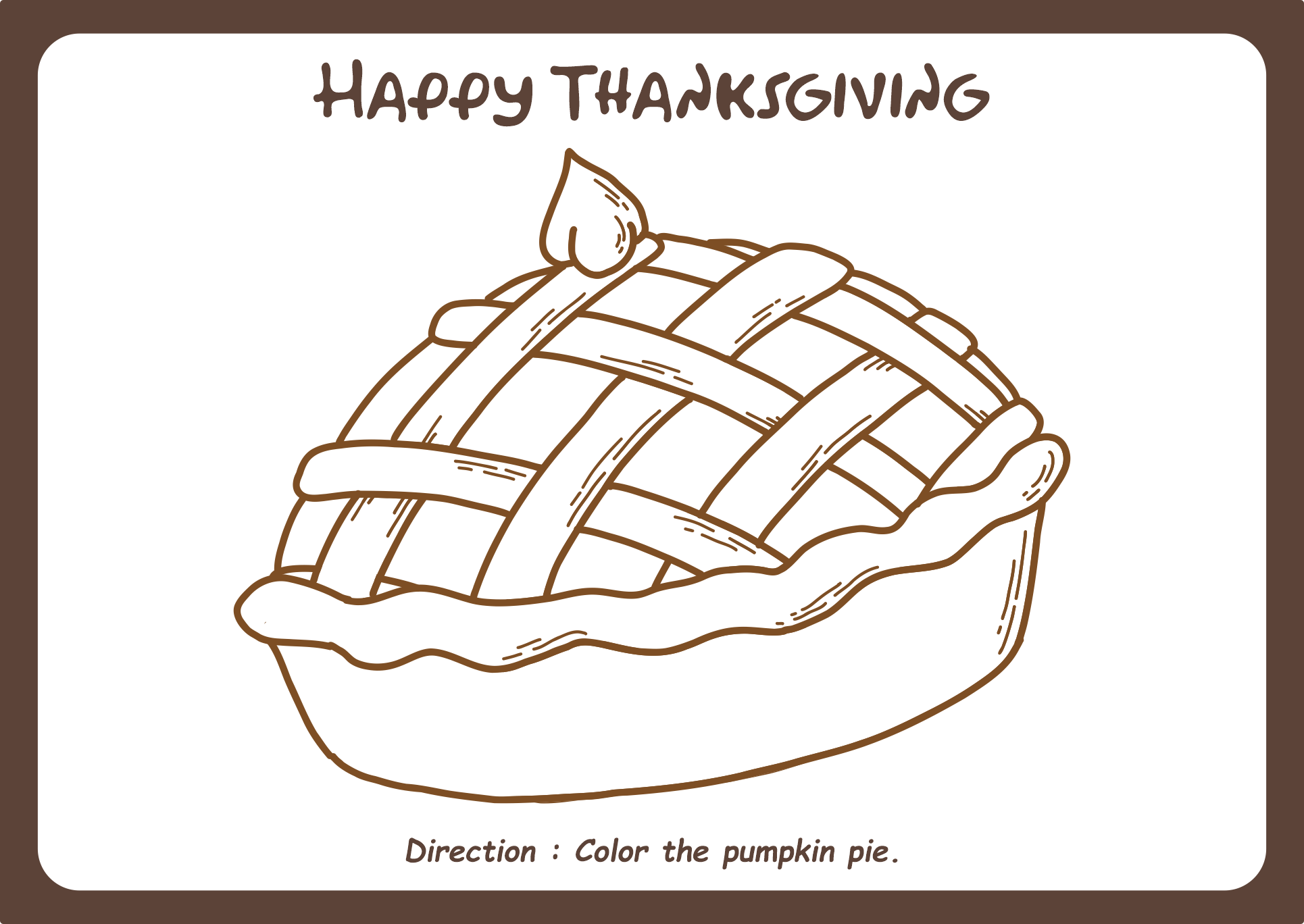 Thanksgiving Free Printables Printablee