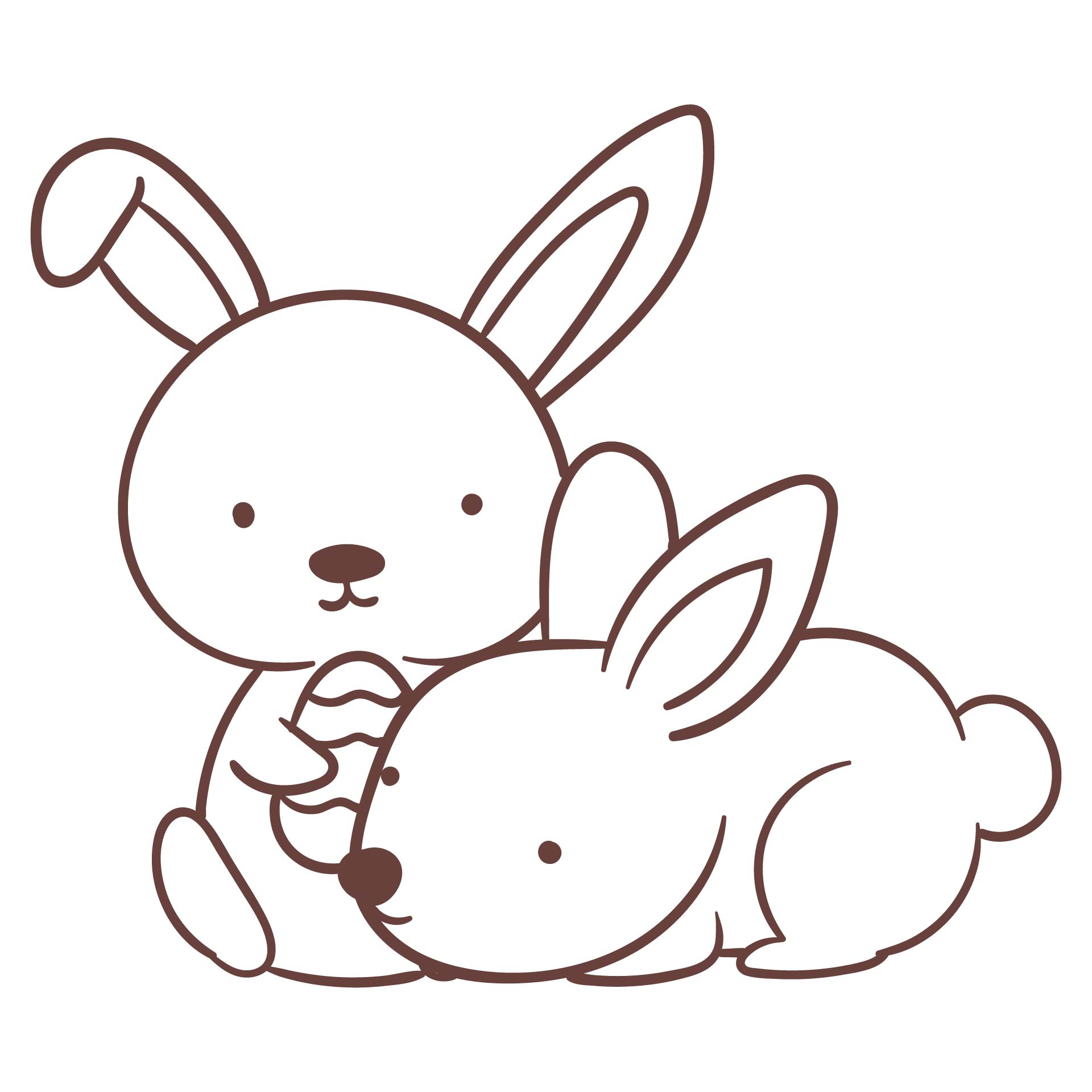 6 Best Easter Bunny Cutouts Printable Printablee