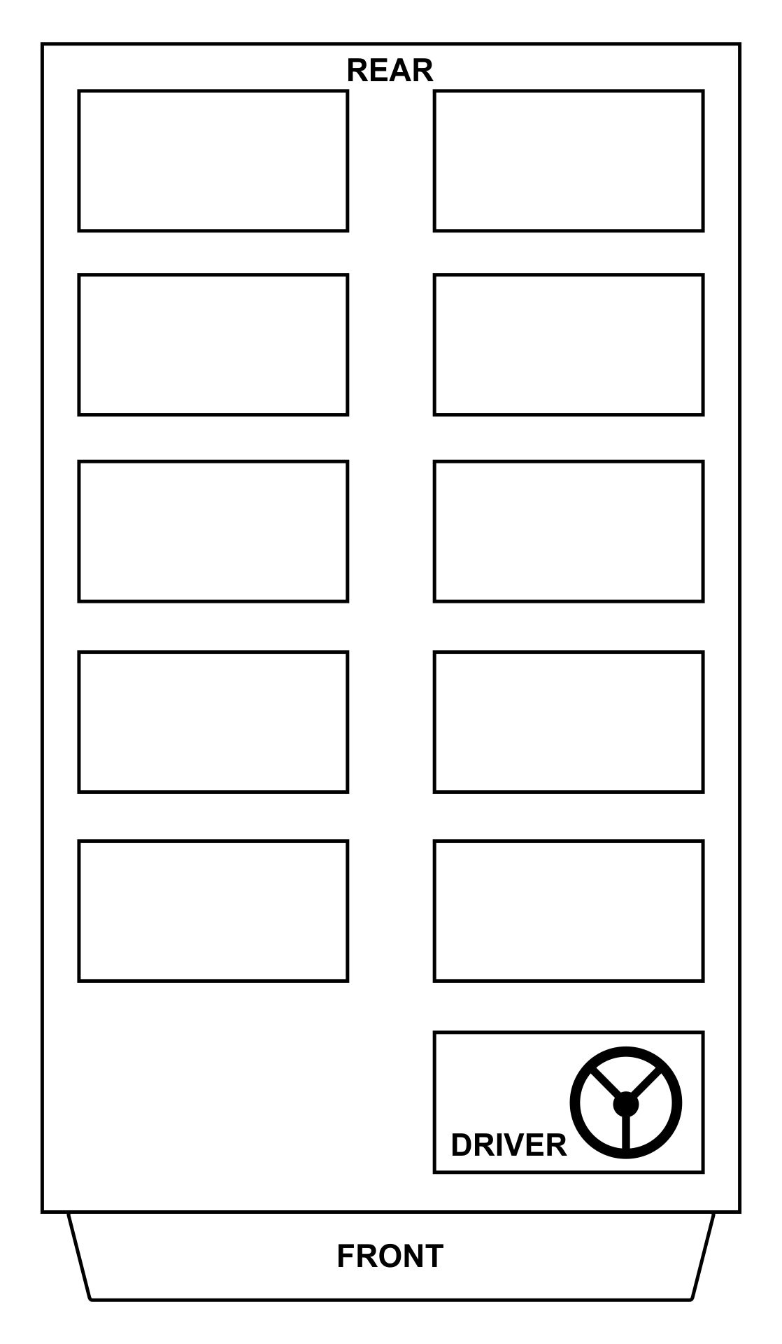 Free Printable School Bus Seating Chart Template Printable Templates