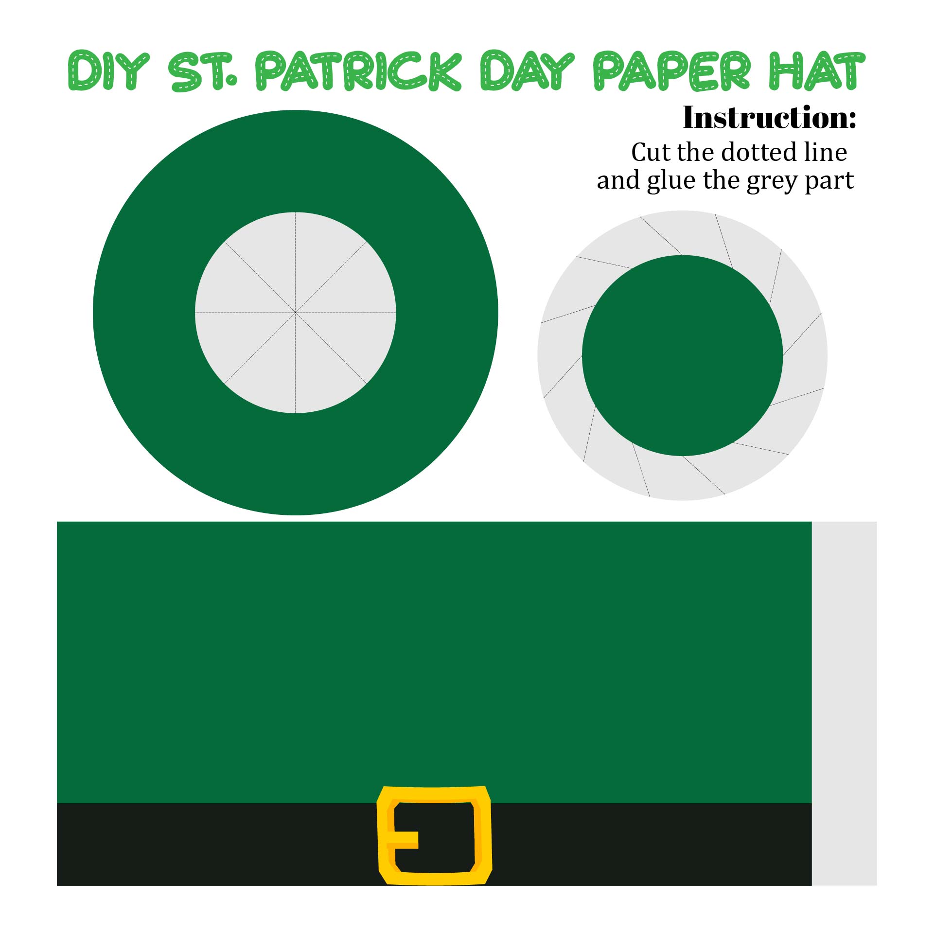 St Patricks Day Crafts Printables