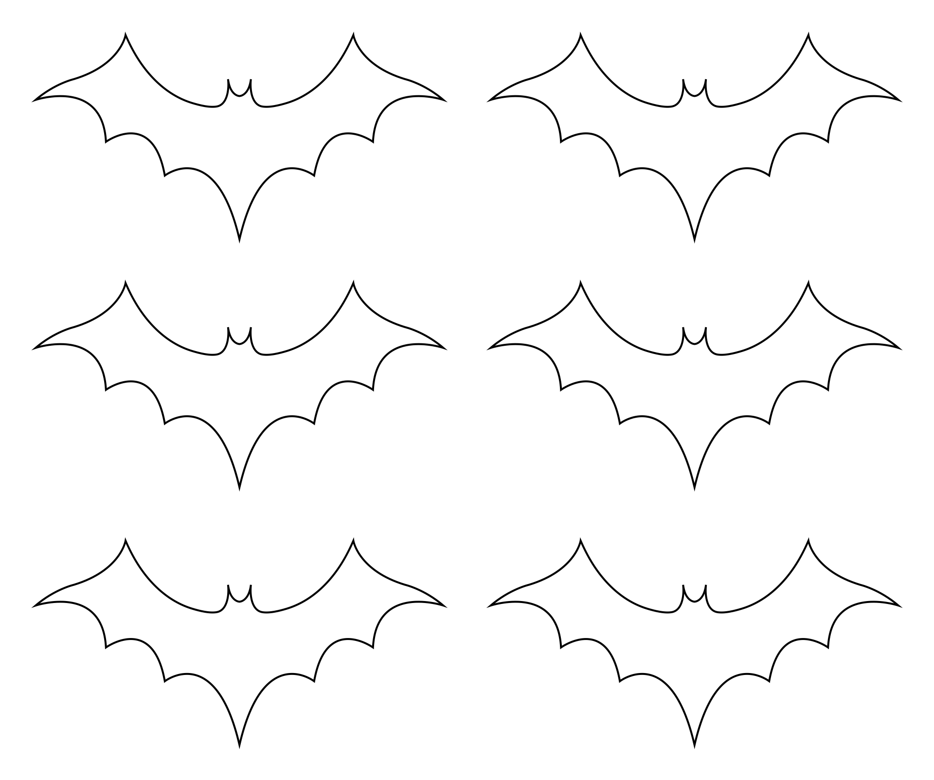 Printable Bat