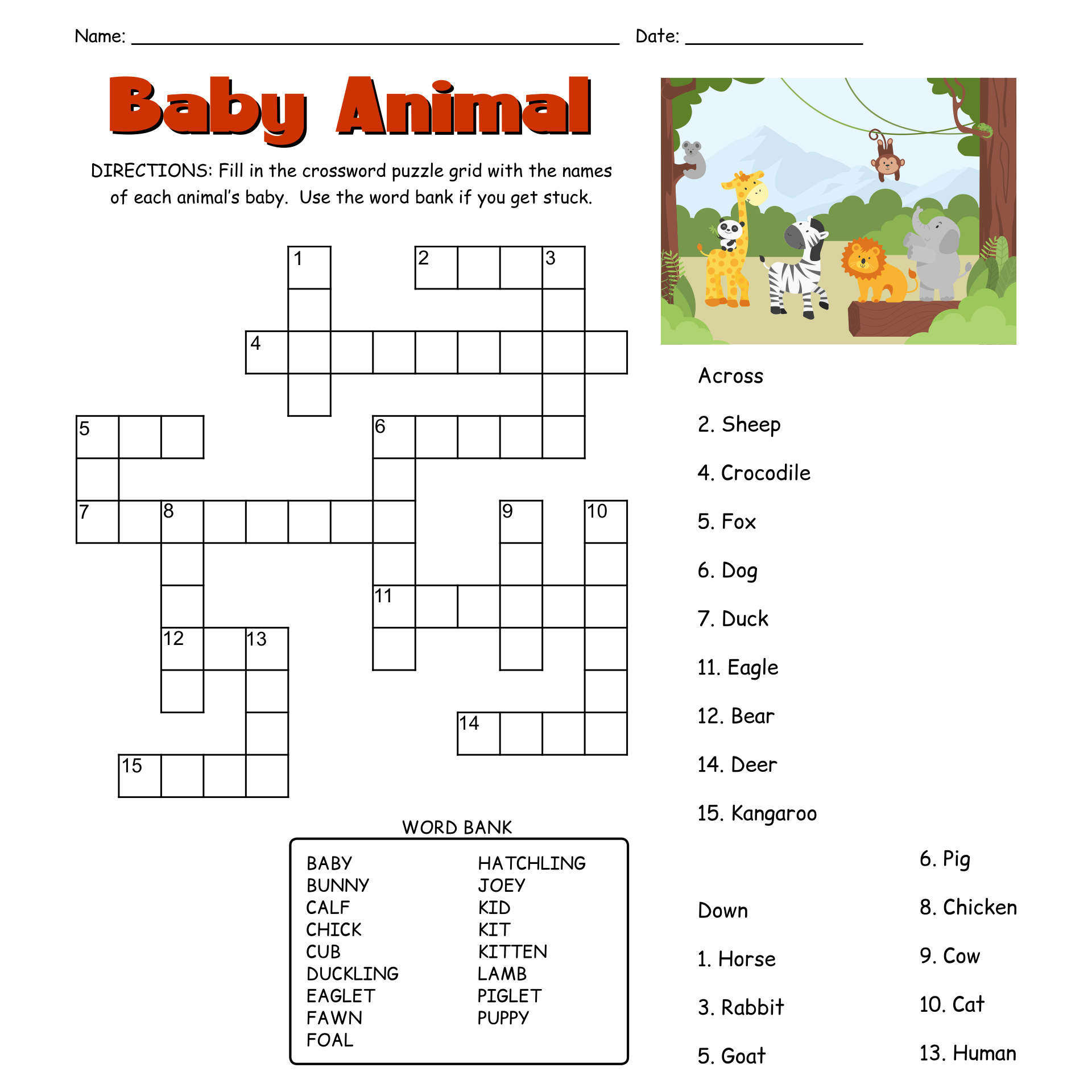 easy-crossword-puzzles