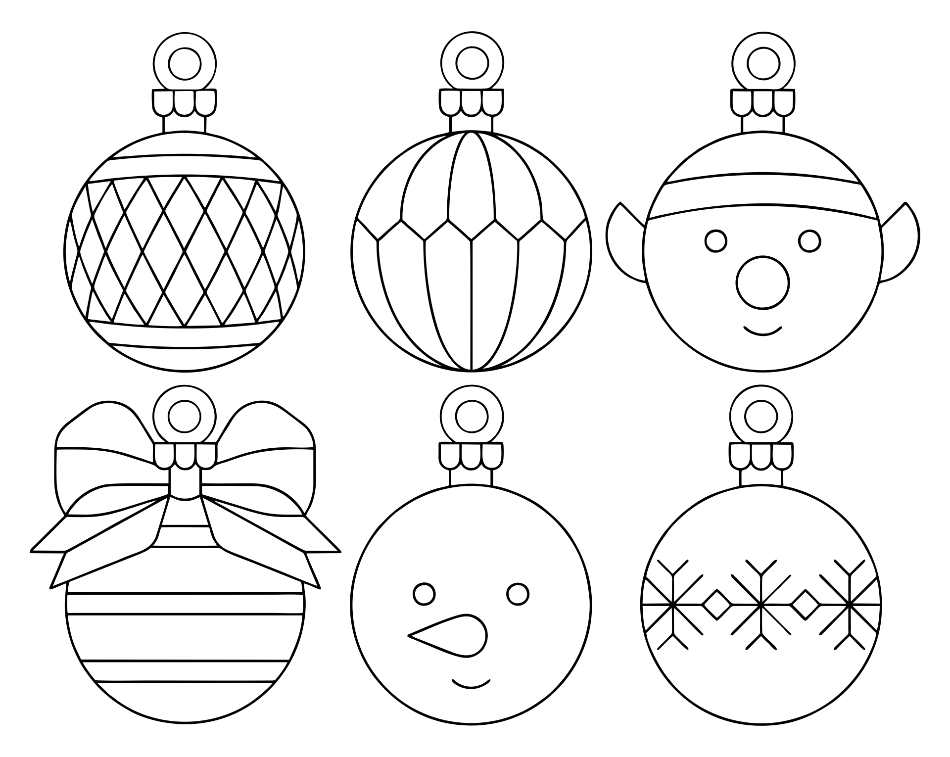 6 Best Free Printable Christmas Shapes Template PDF for Free at Printablee