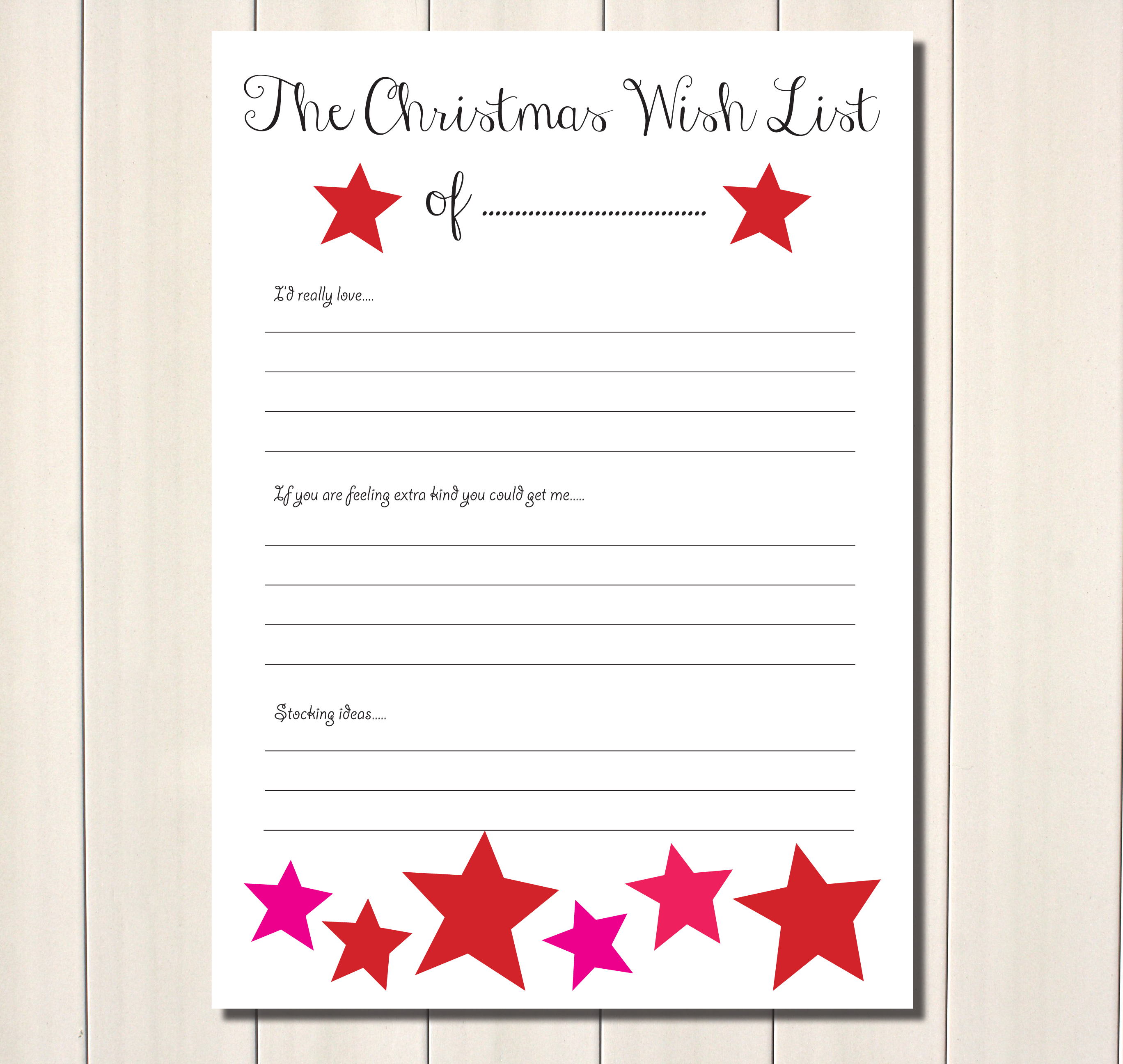 6 Best Disney Christmas Wish List Printables PDF For Free At Printablee