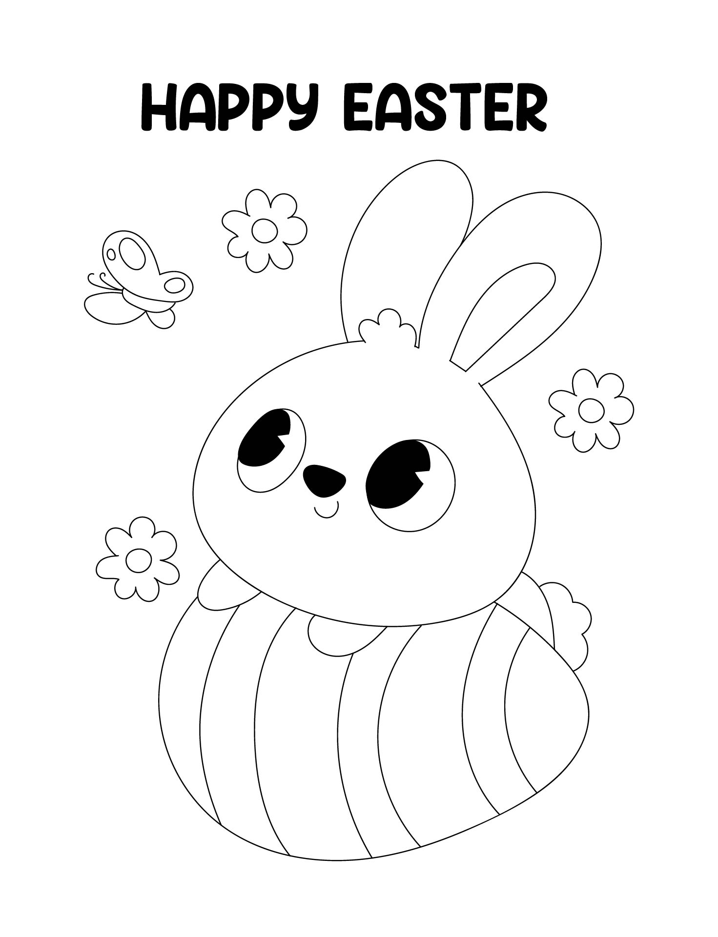 Easter Drawings Printable