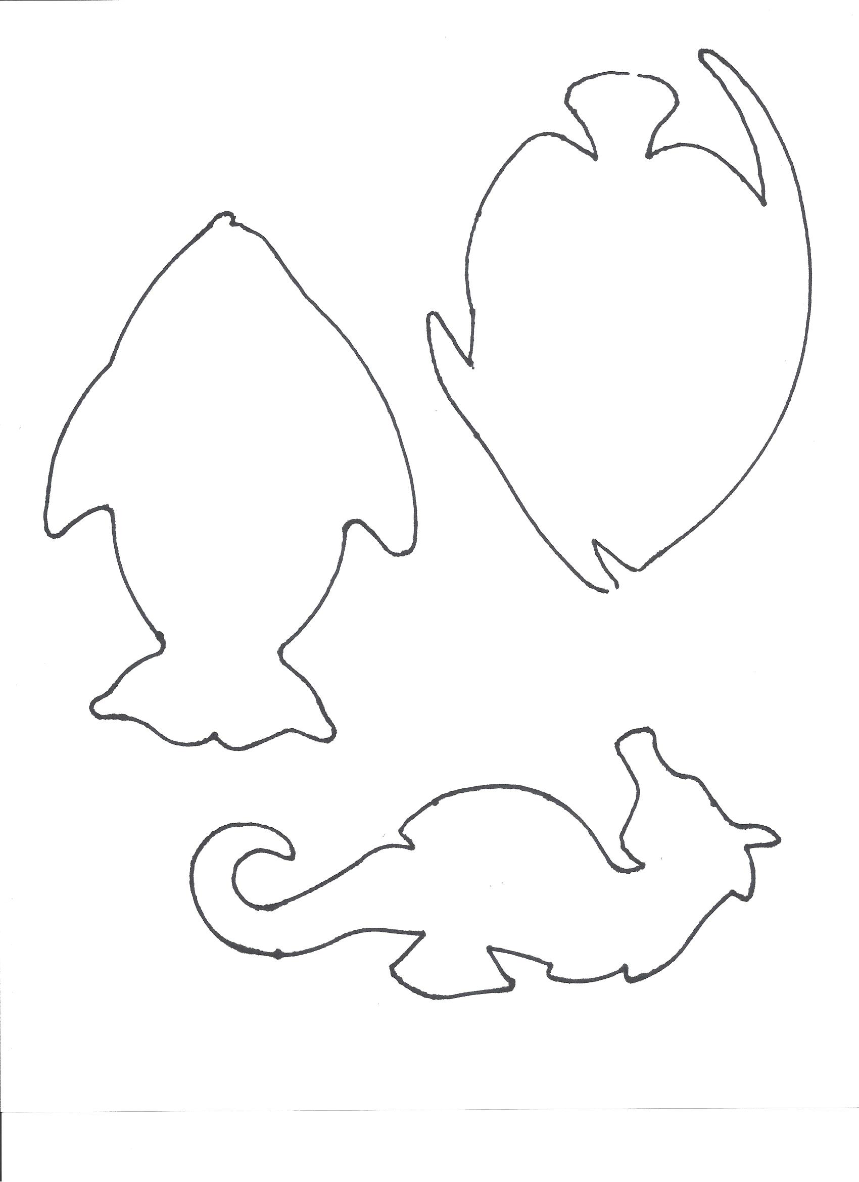 Fish Template Preschool