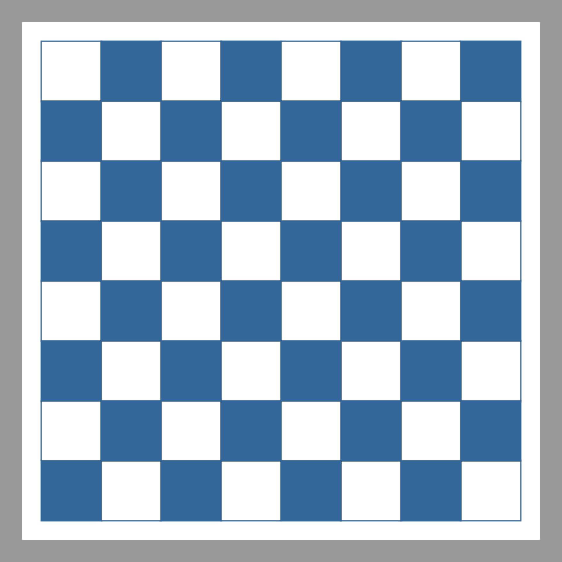 Printable Checkerboard Game