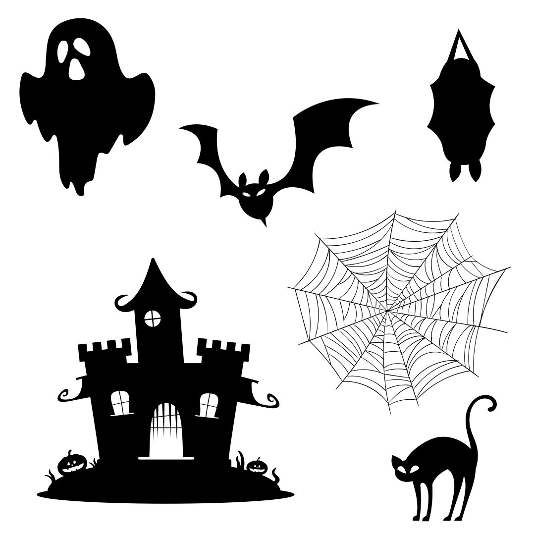 15 Best Printable Halloween Silhouettes  printablee.com