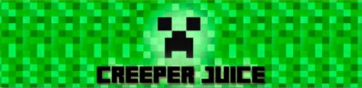 Minecraft Printables Creeper Juice Labels