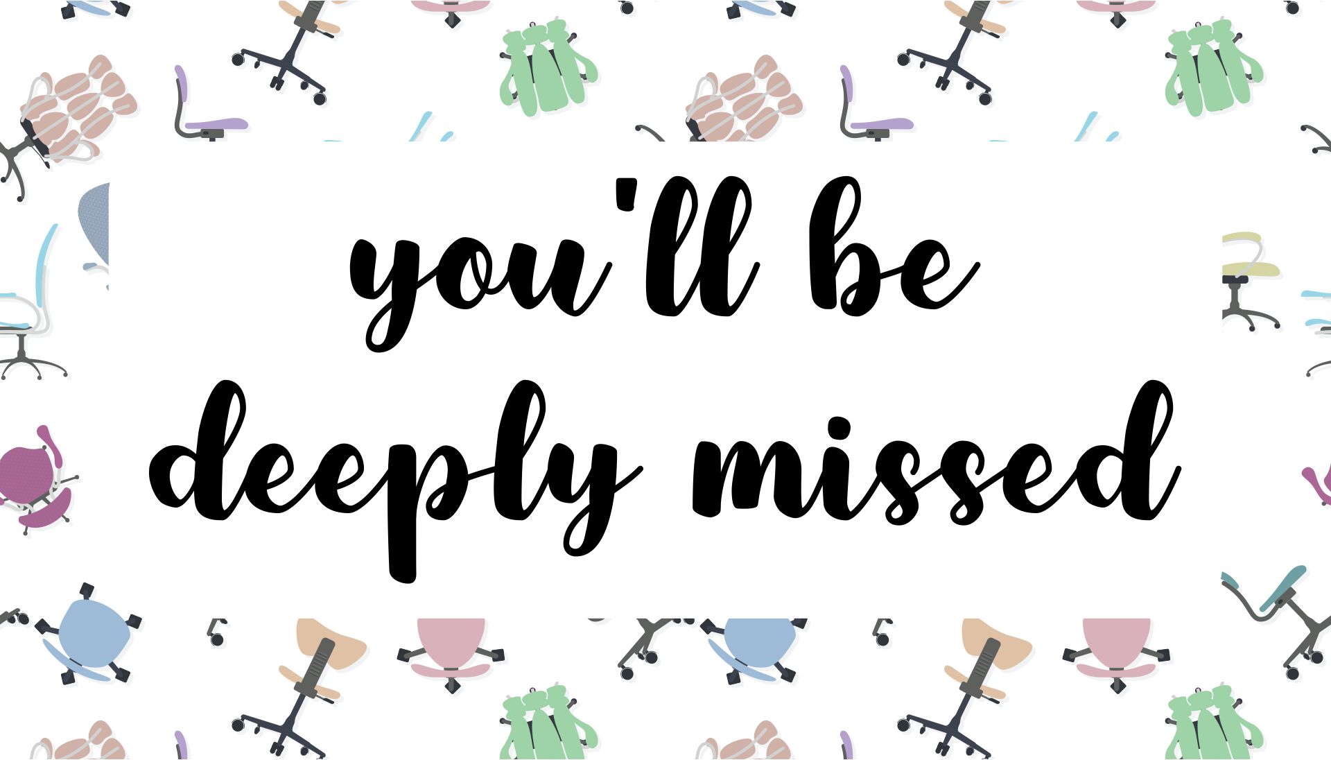 Printable Goodbye Cards For Co-Workers