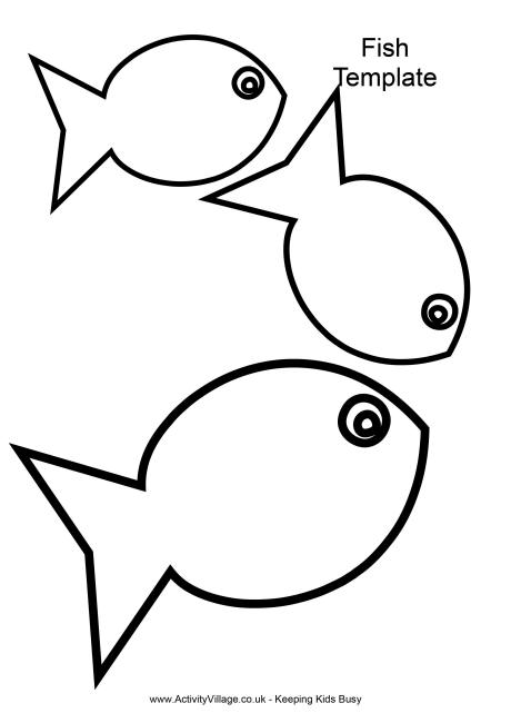 Small Printable Fish Template