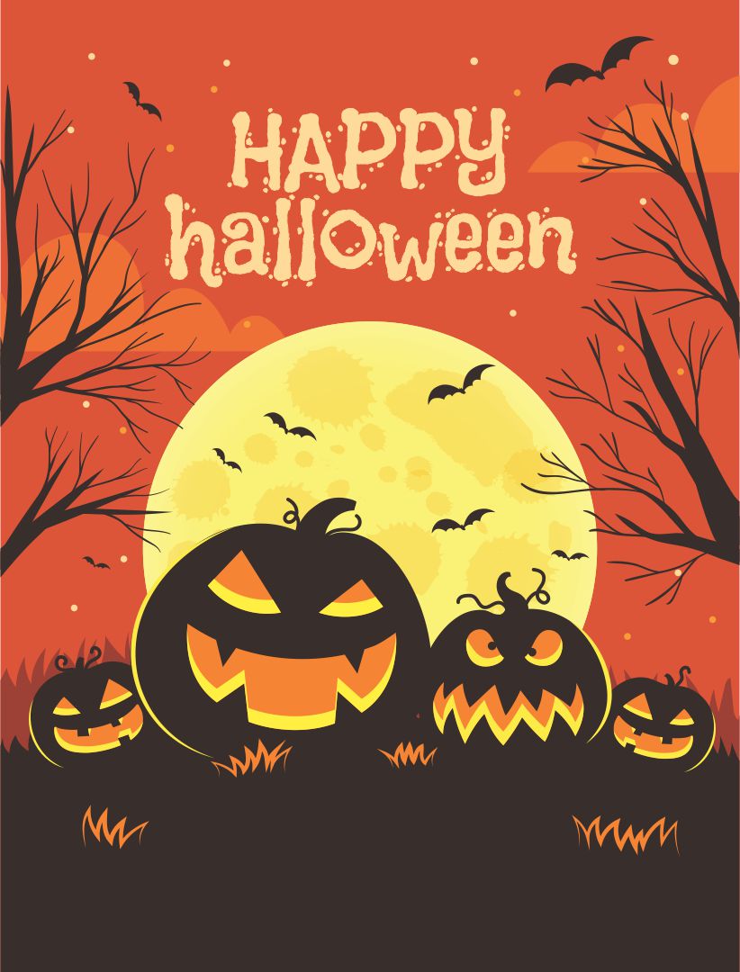 Printable Halloween Flyer Template