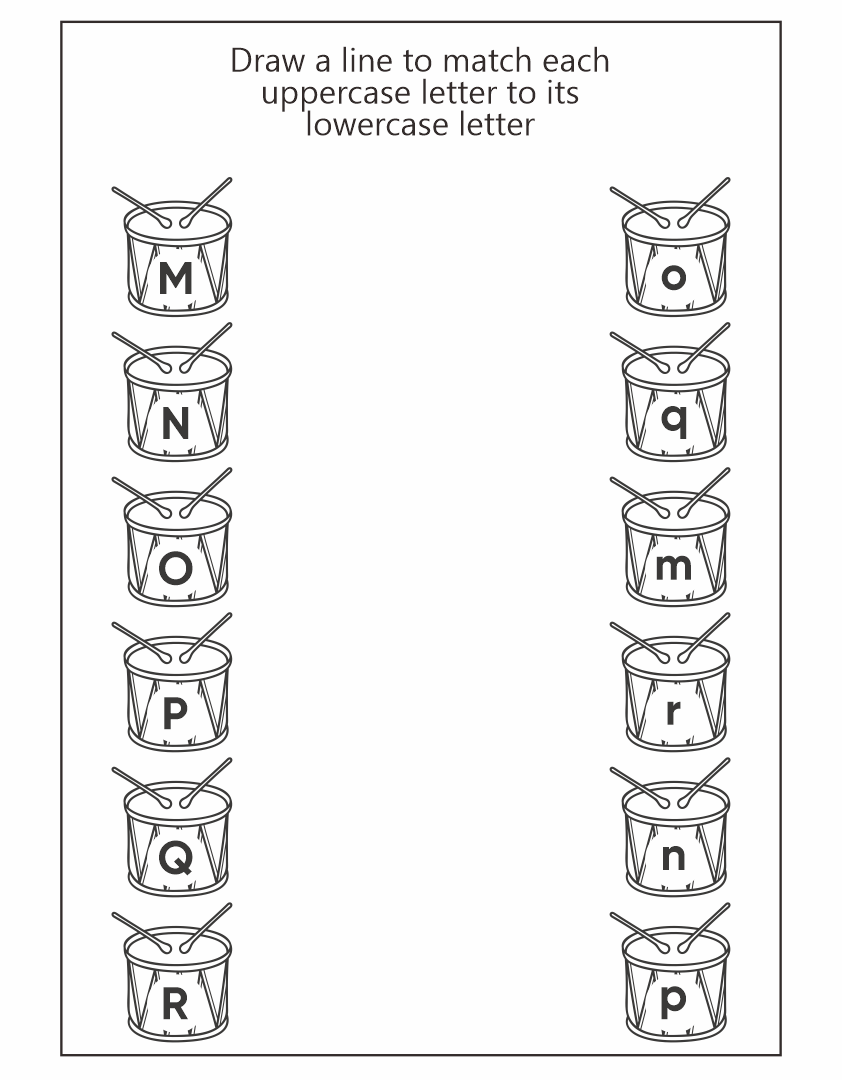 Alphabet Uppercase And Lowercase Letters - 11 Free PDF Printables ...