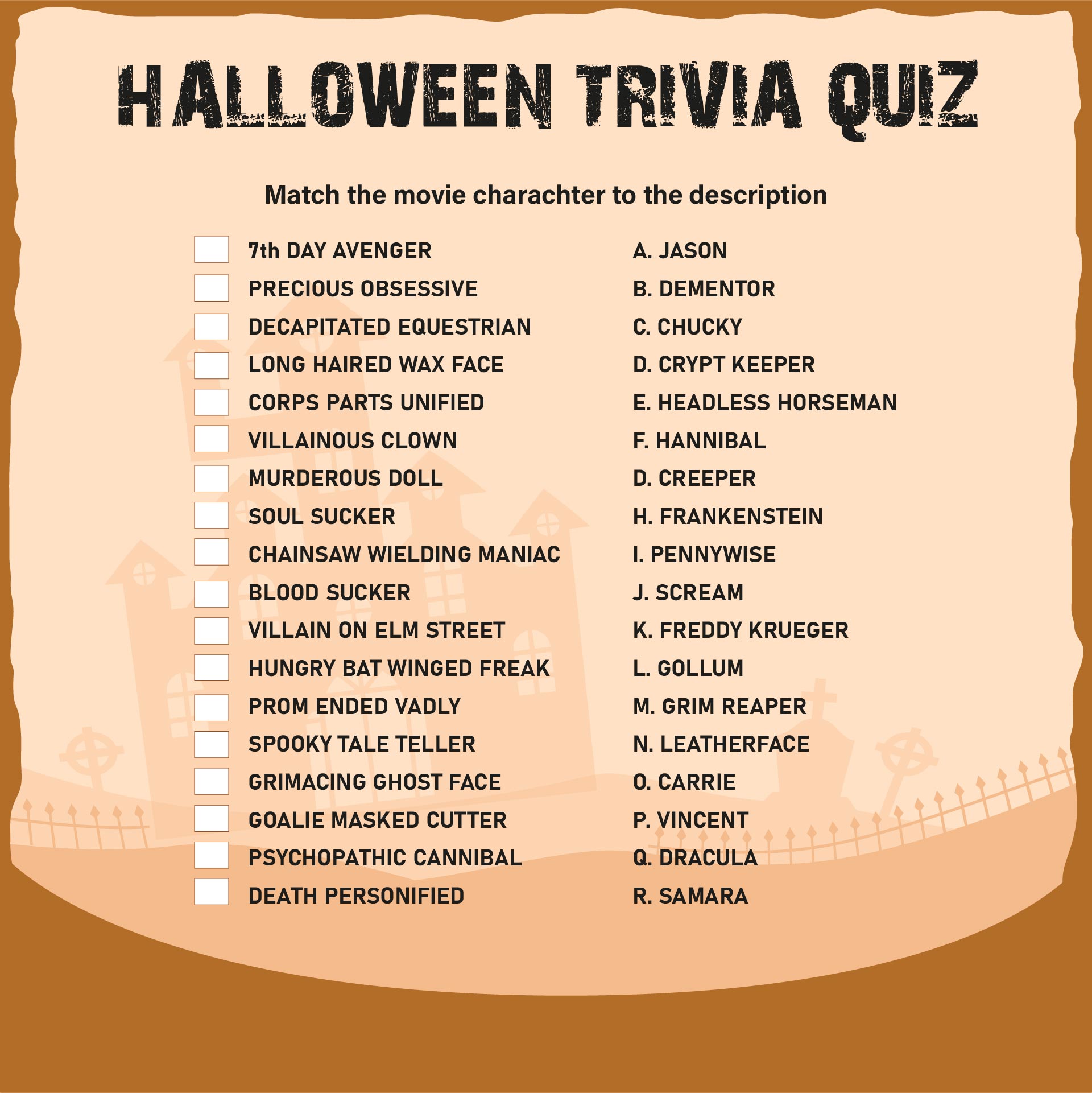 Halloween Trivia And Answers