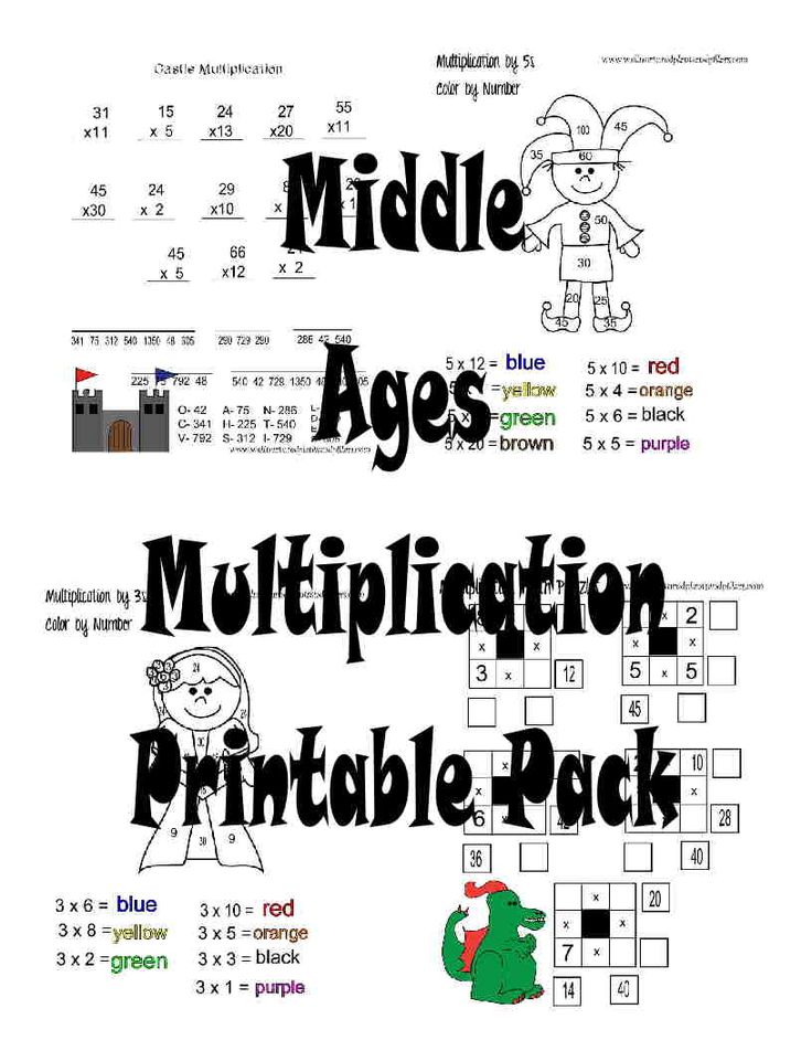 Middle Ages Worksheets Printable Free