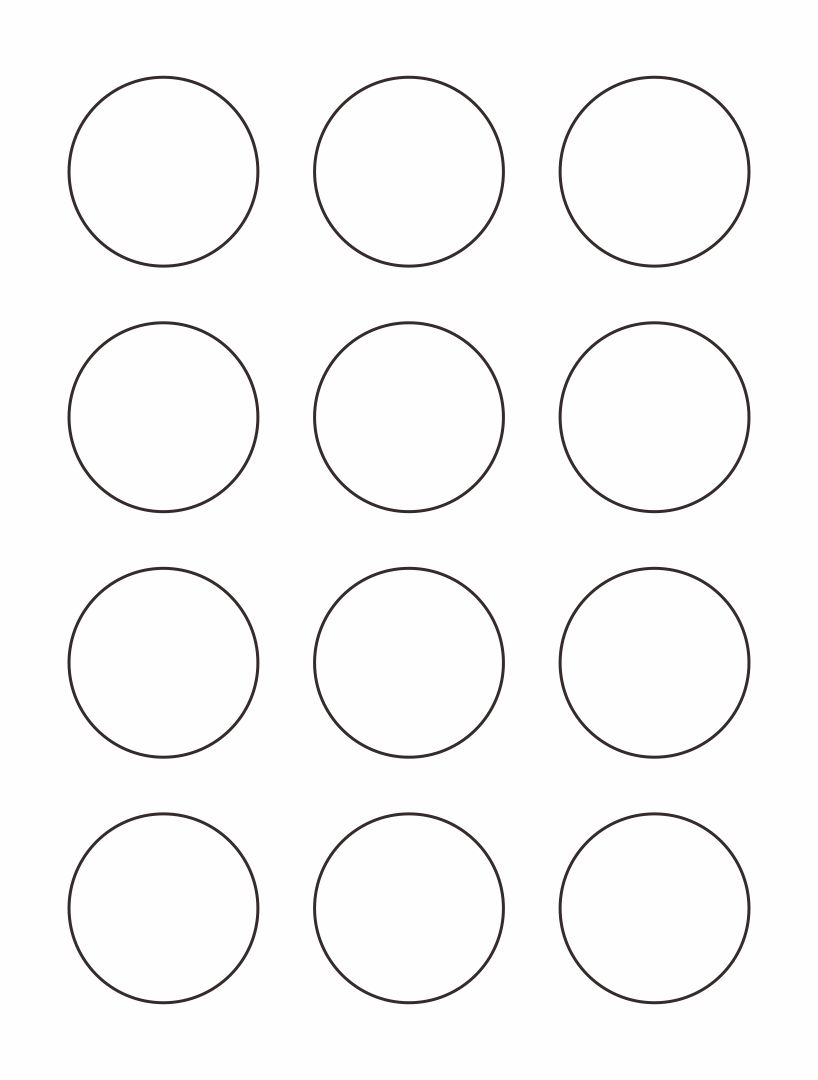 French Macaron Template 10 Free PDF Printables Printablee