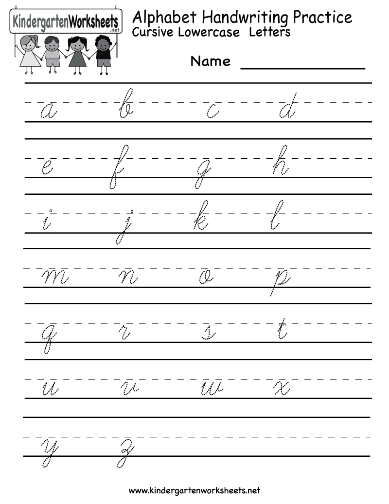 Alphabets Writing Practice Worksheets Printable