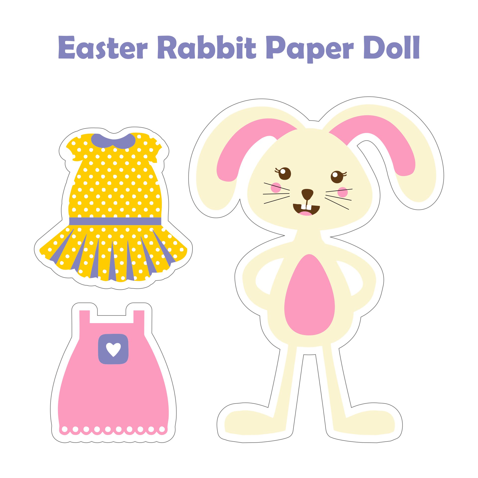 Printable Easter Paper Crafts