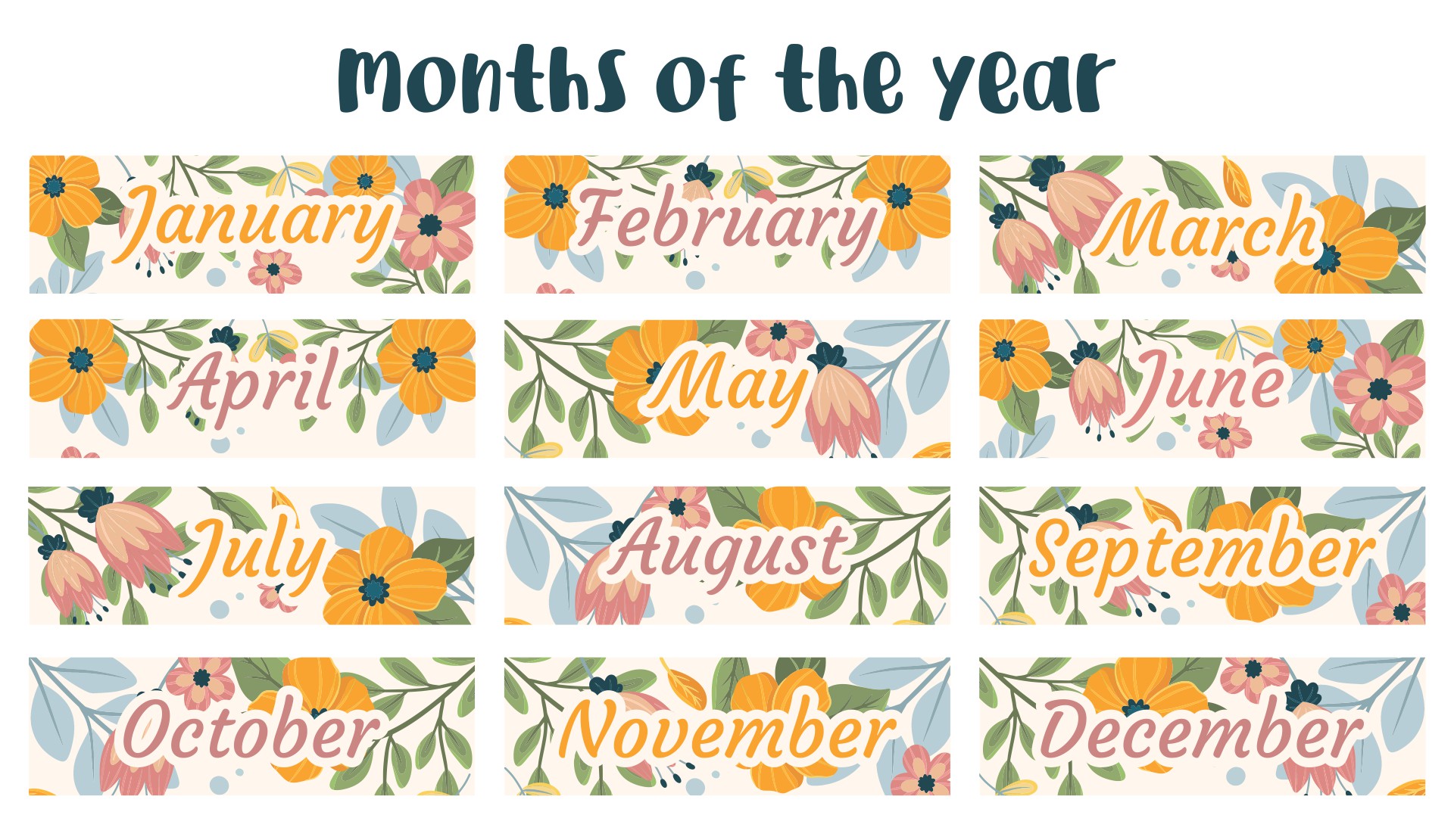 Printable Calender Month By Month Free printable calendars offer