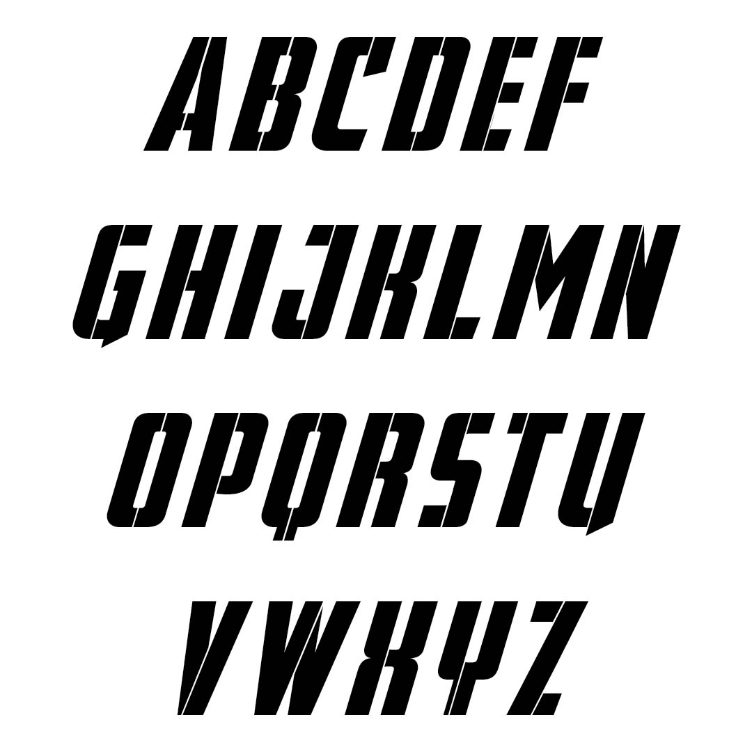 10 Best Big Alphabet Stencils Printable PDF for Free at Printablee