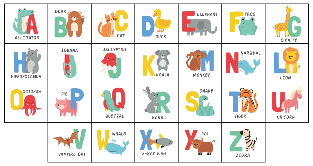 6 Best Images of Preschool ABC Letters Printable - Free Printable ...