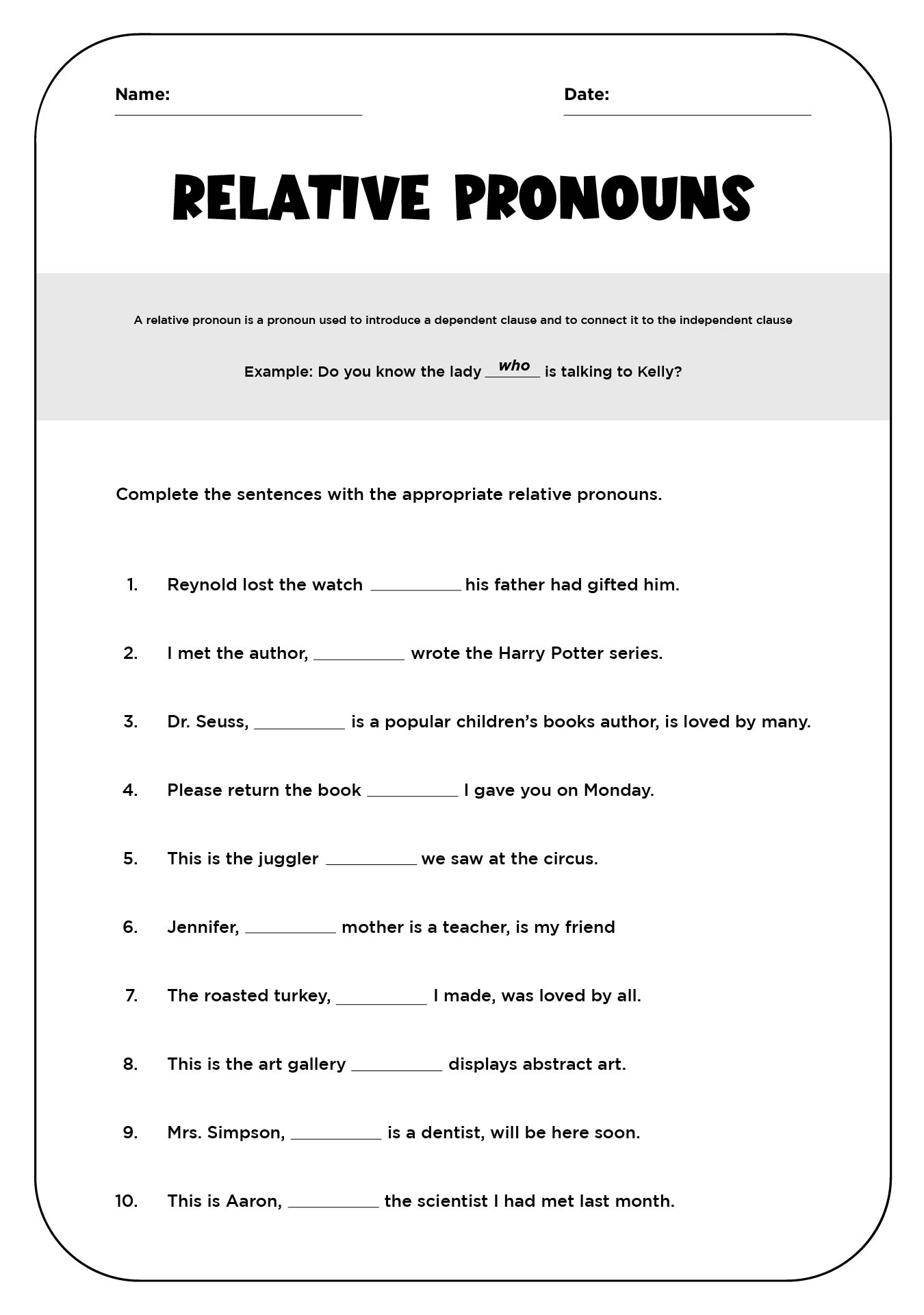 10 Best 4th Grade Grammar Printable PDF For Free At Printablee