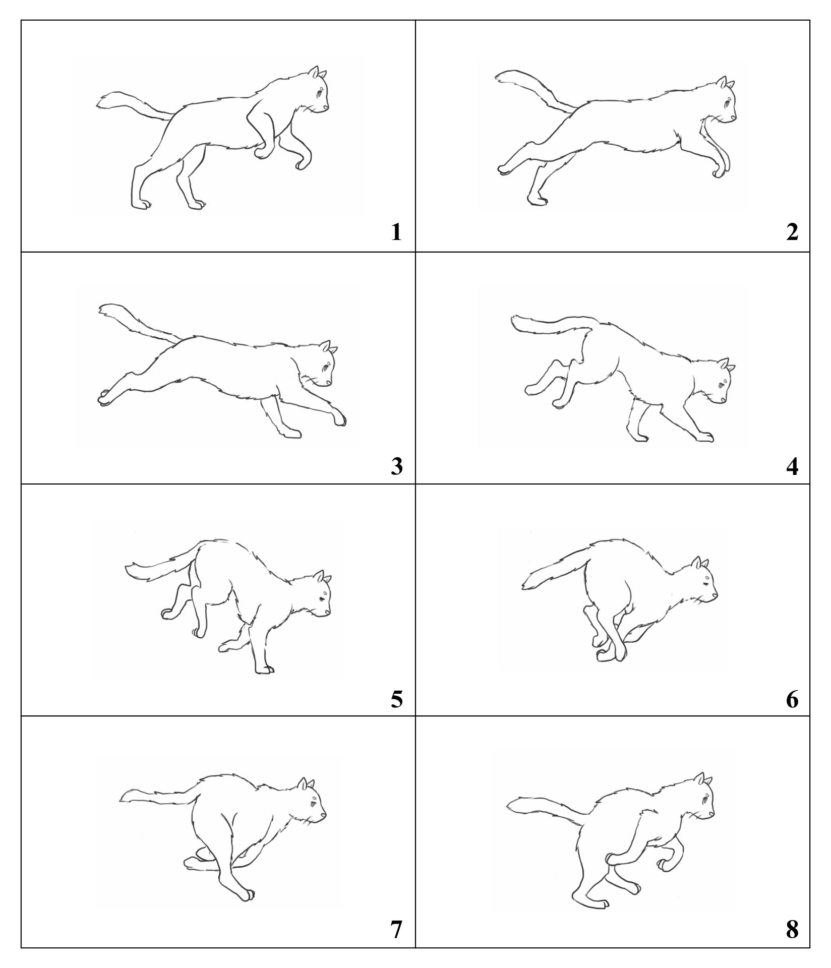 Animation Flip Book Template