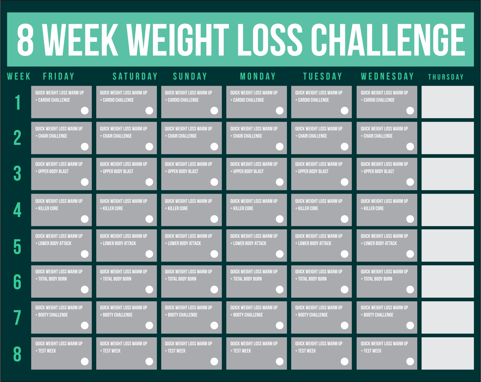 Weight Loss Program Template