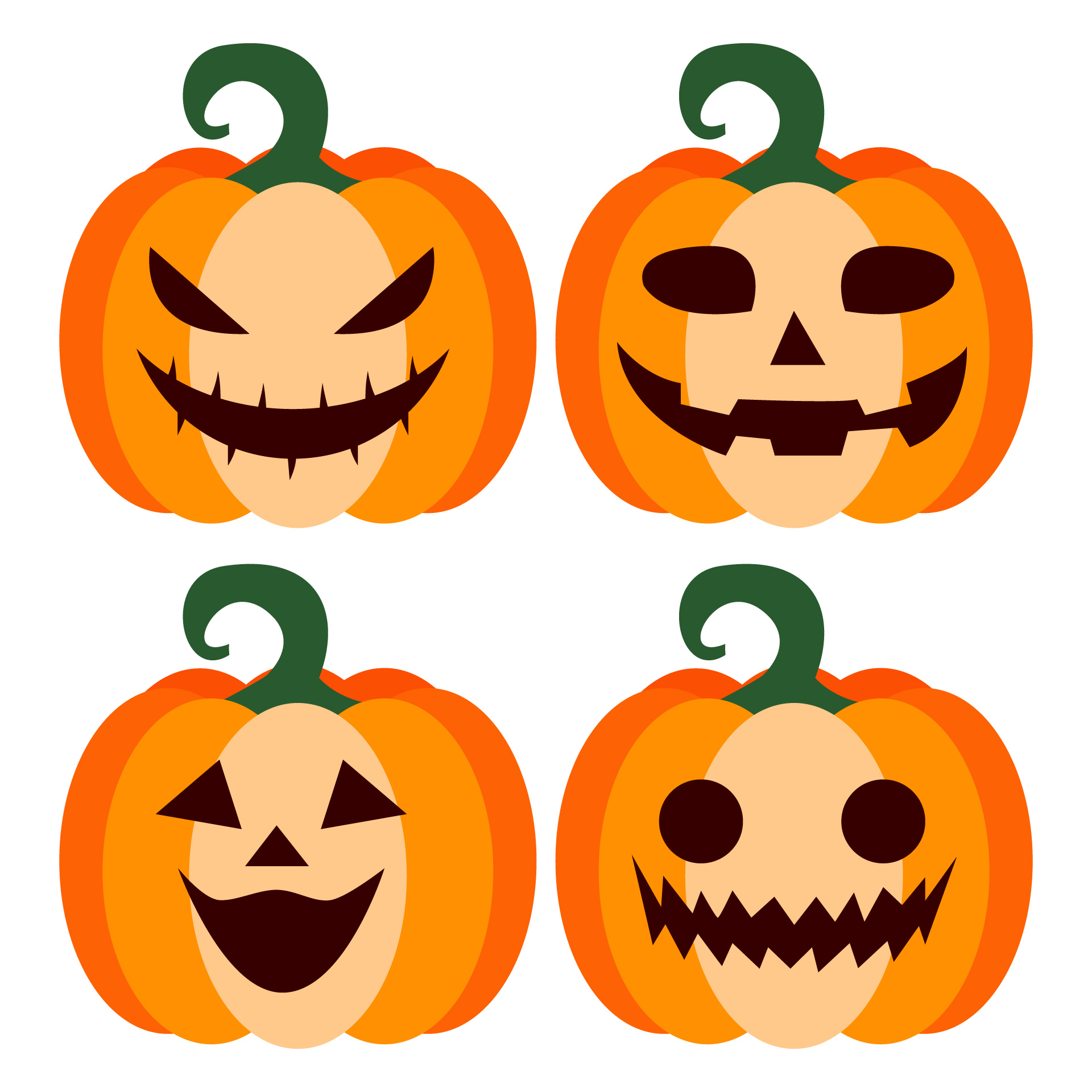 15 Best Free Printable Pumpkin Stencils Halloween Printablee