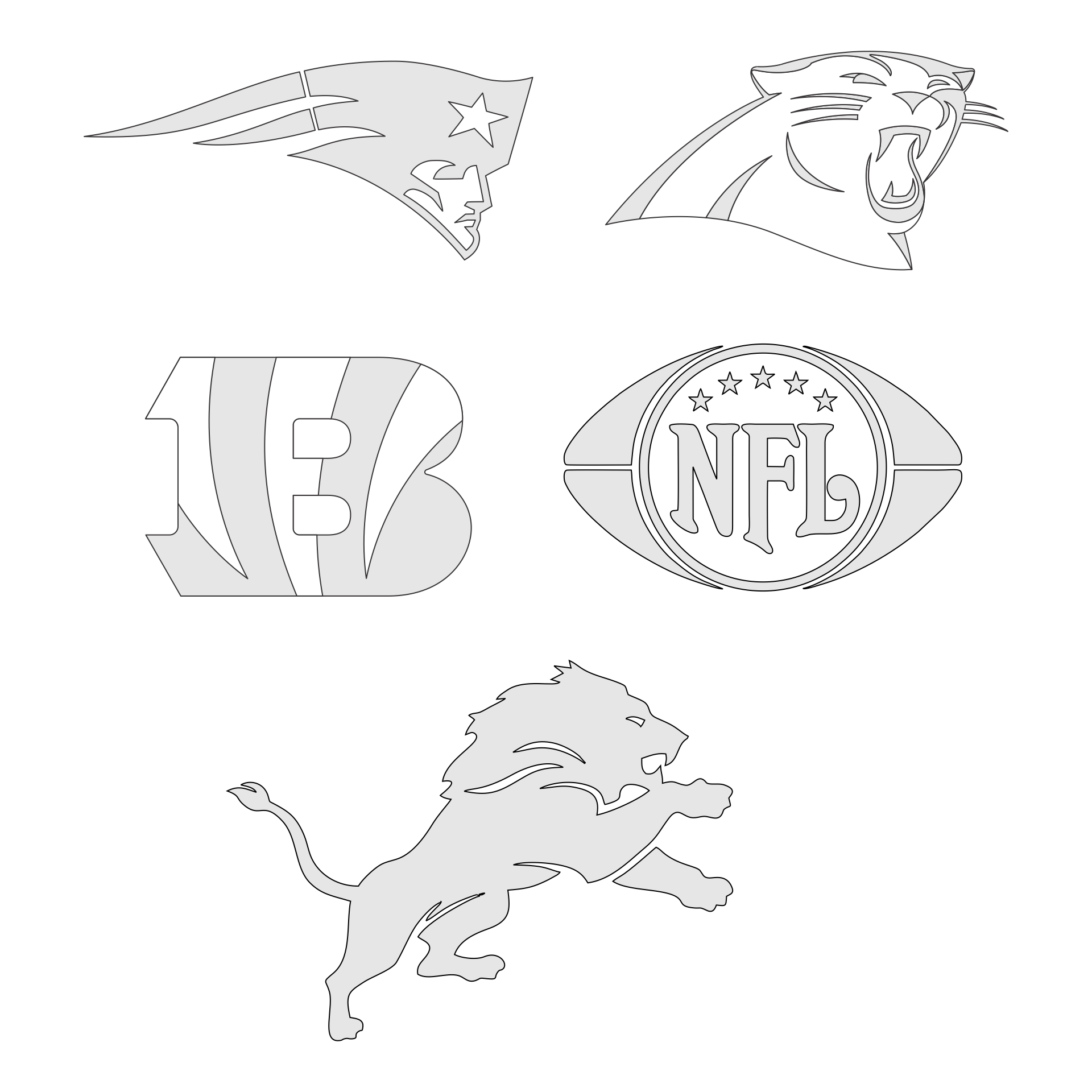 10 Best Printable Pumpkin Stencils NFL Football Team Printablee