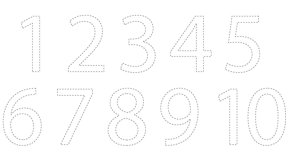 5 best large printable cut out numbers printableecom