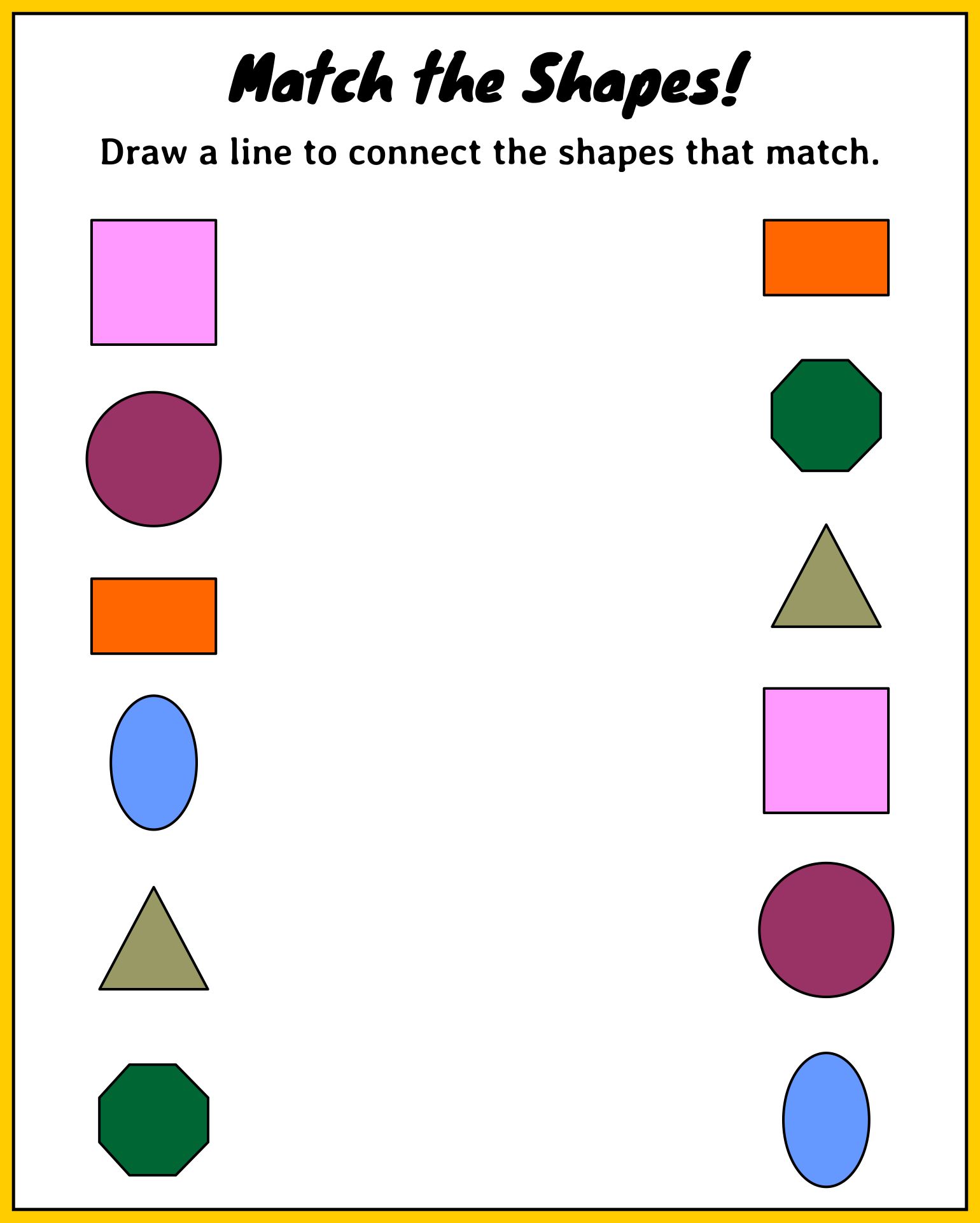 4 Year Old Worksheet