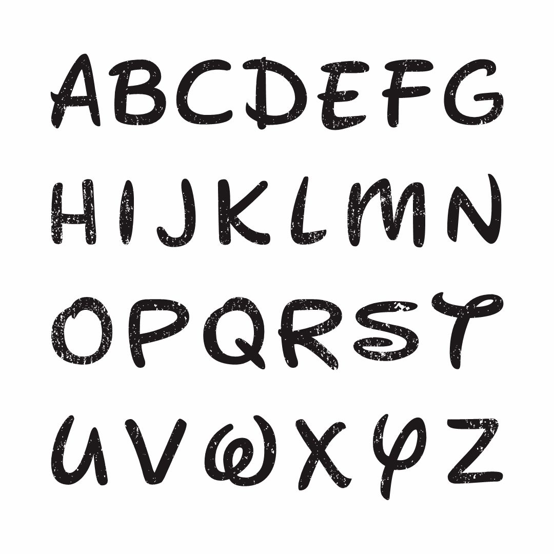 Printable Font Letters Free