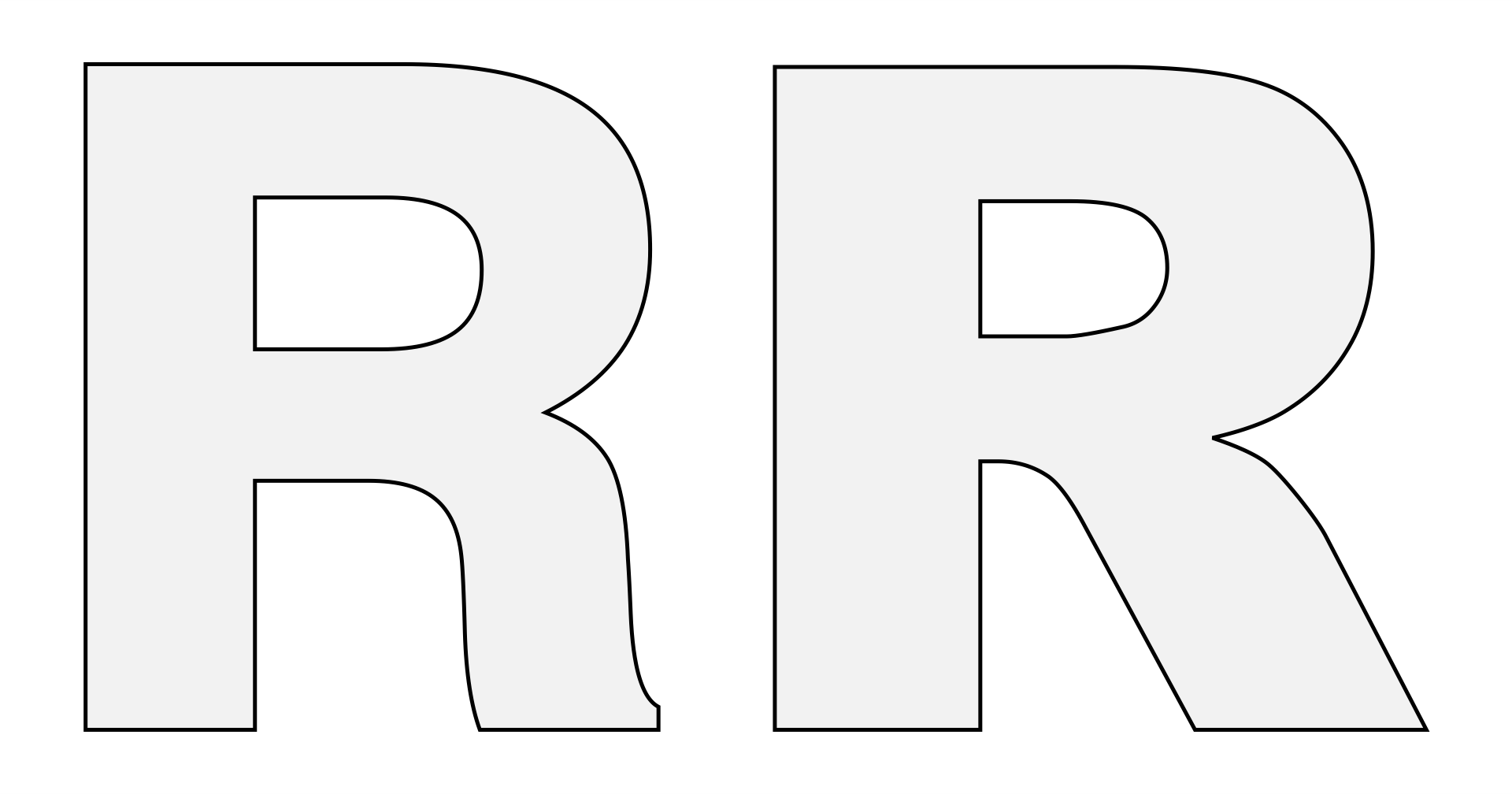 Letter R Template 10 Free PDF Printables Printablee