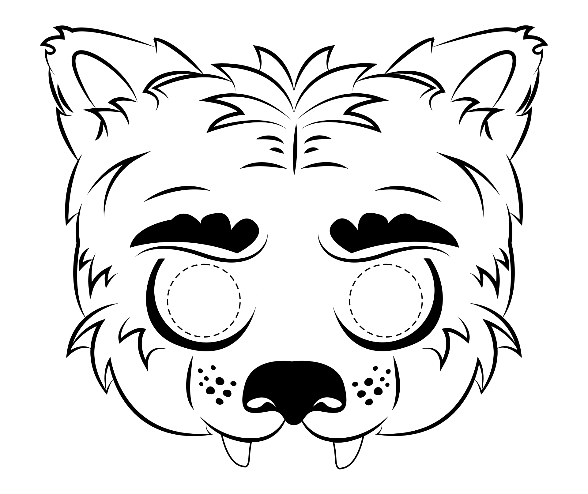 15 Best Printable Halloween Masks To Color For Free AtSex Picture