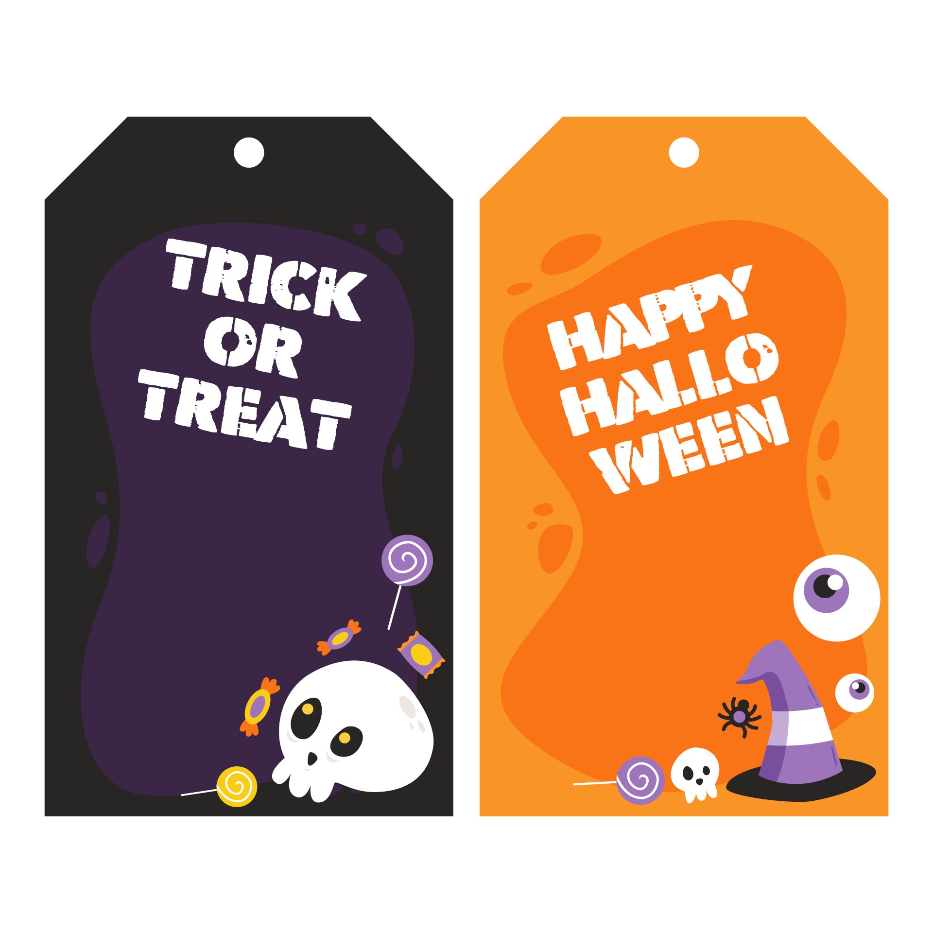 15 Best Halloween Free Printable Tag Templates PDF for Free at Printablee