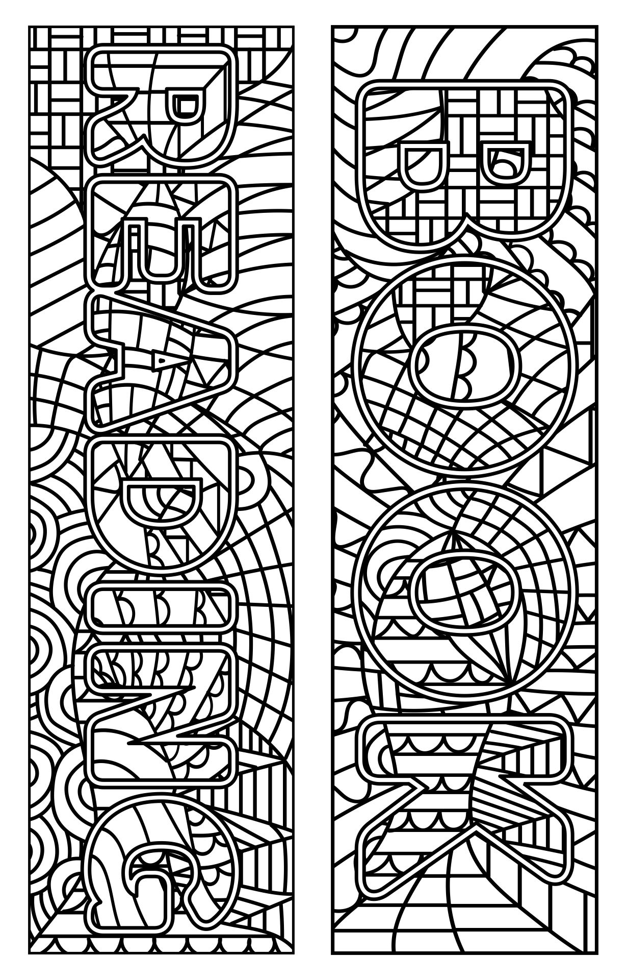 10 Best Zentangle Free Printables Bookmarks PDF for Free at Printablee