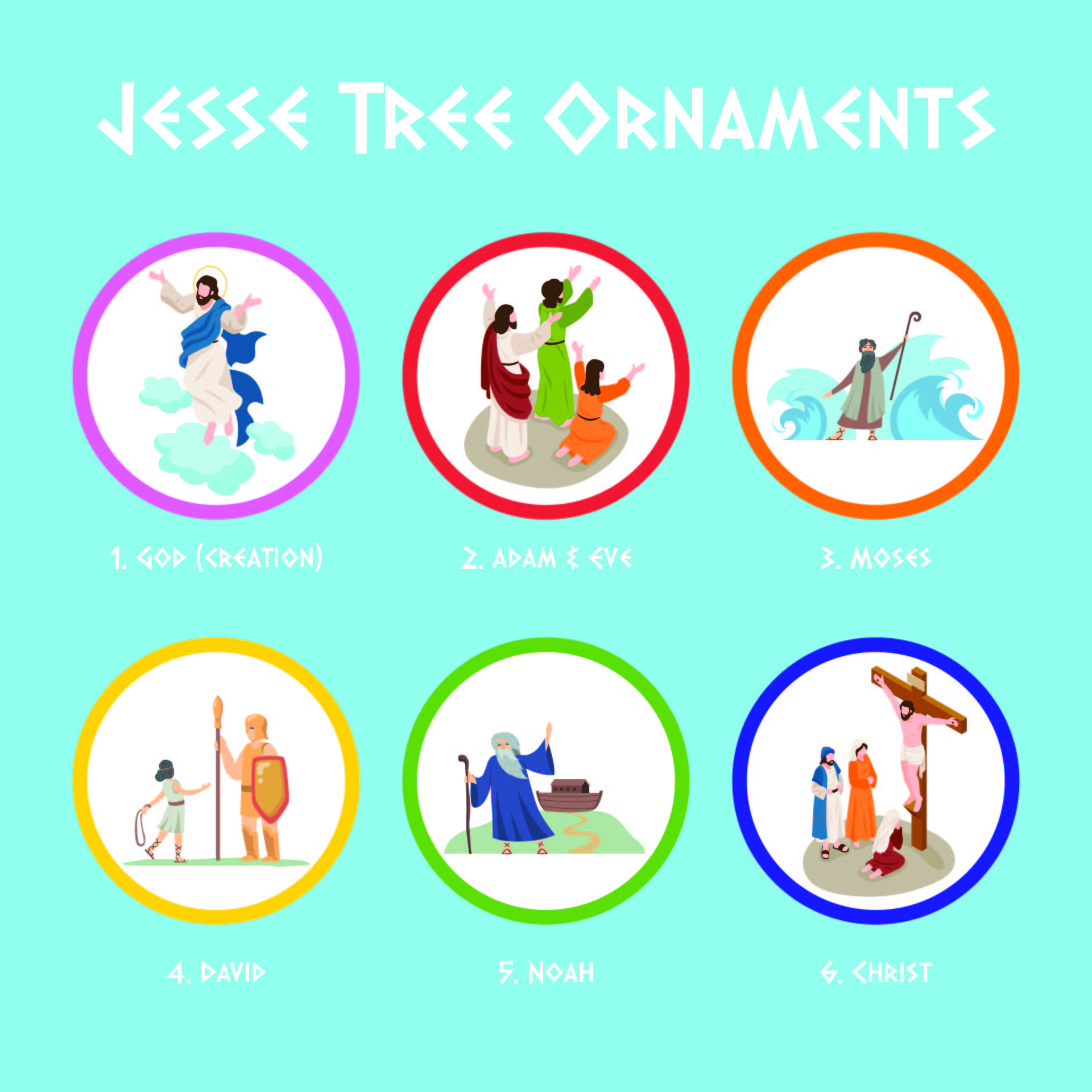 Printable Jesse Tree Symbols And Meanings