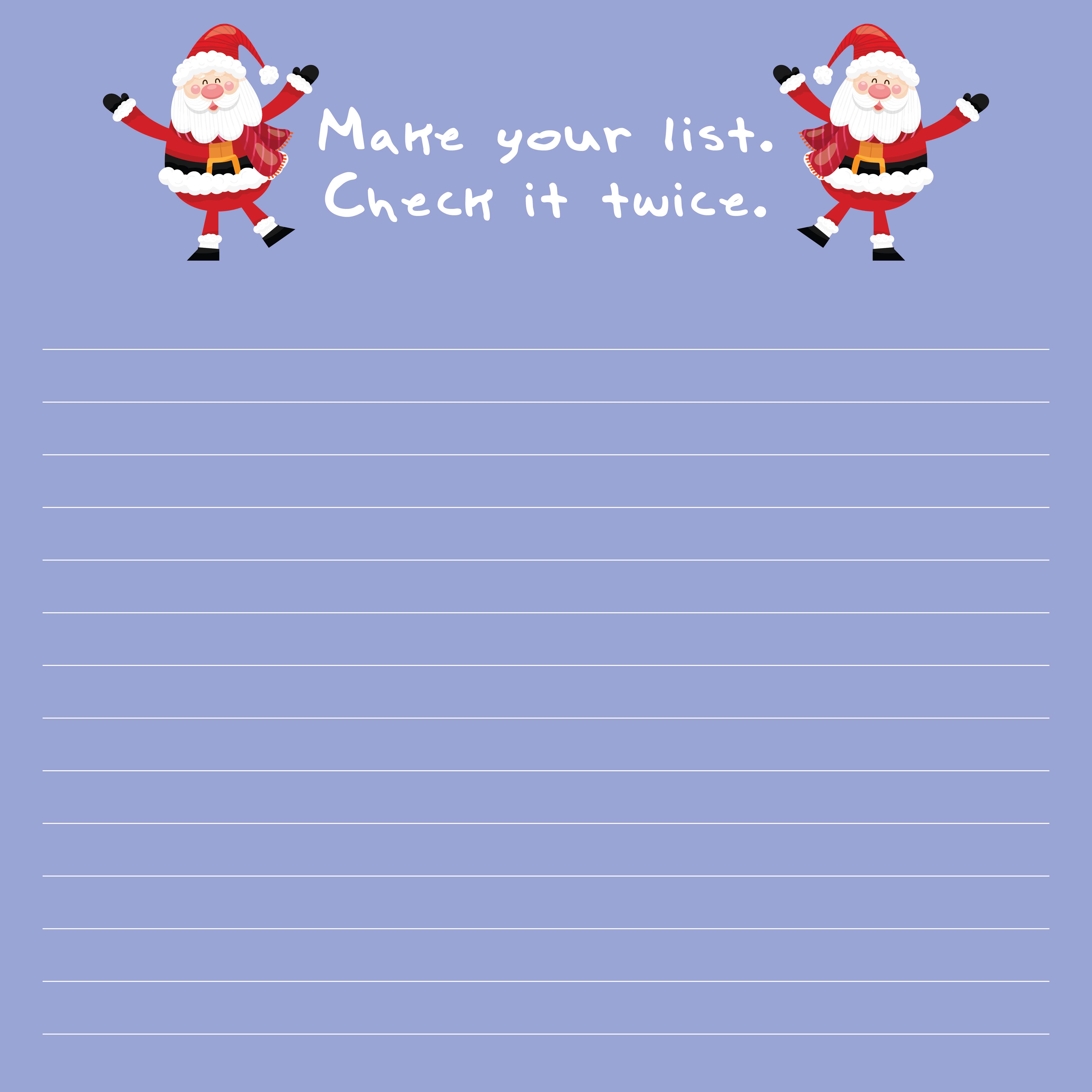 4 Best Free Christmas Printable To Do List Template Printablee