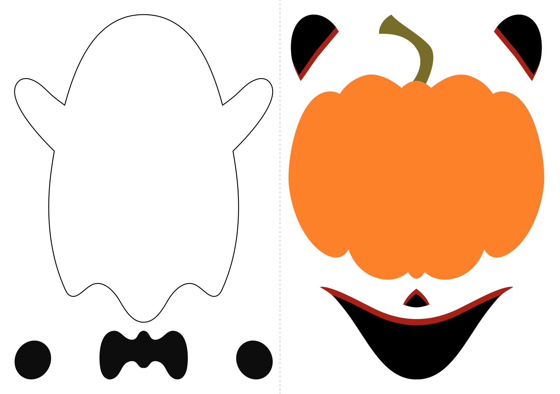 15 Best Printable Halloween Paper Decor Printablee