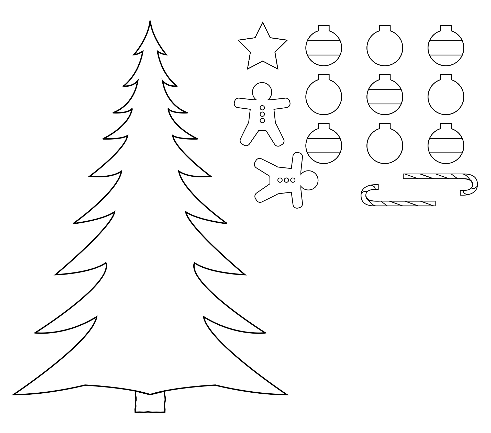 Easy Christmas Craft Patterns 10 Free PDF Printables Printablee