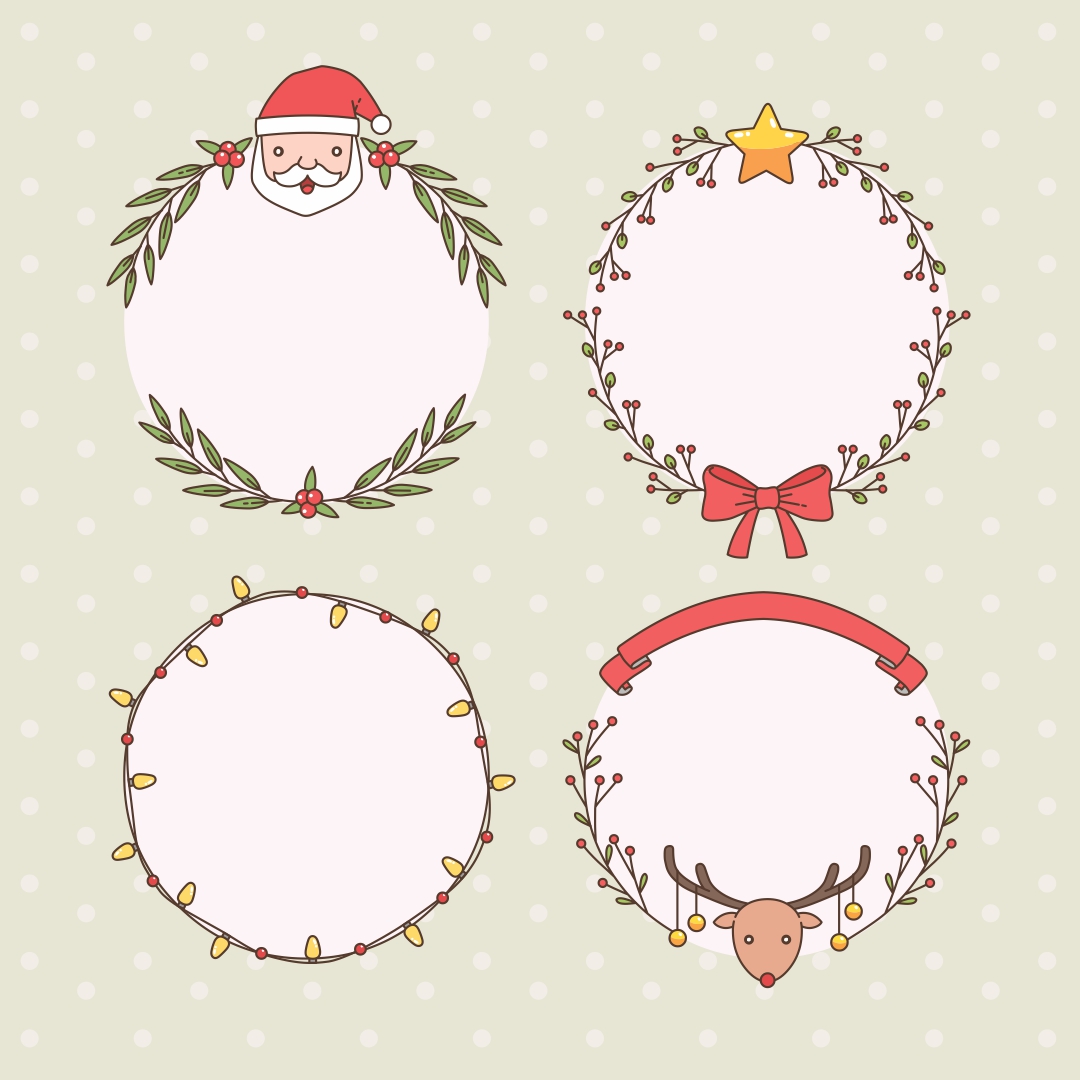 Christmas Printable Note Cards