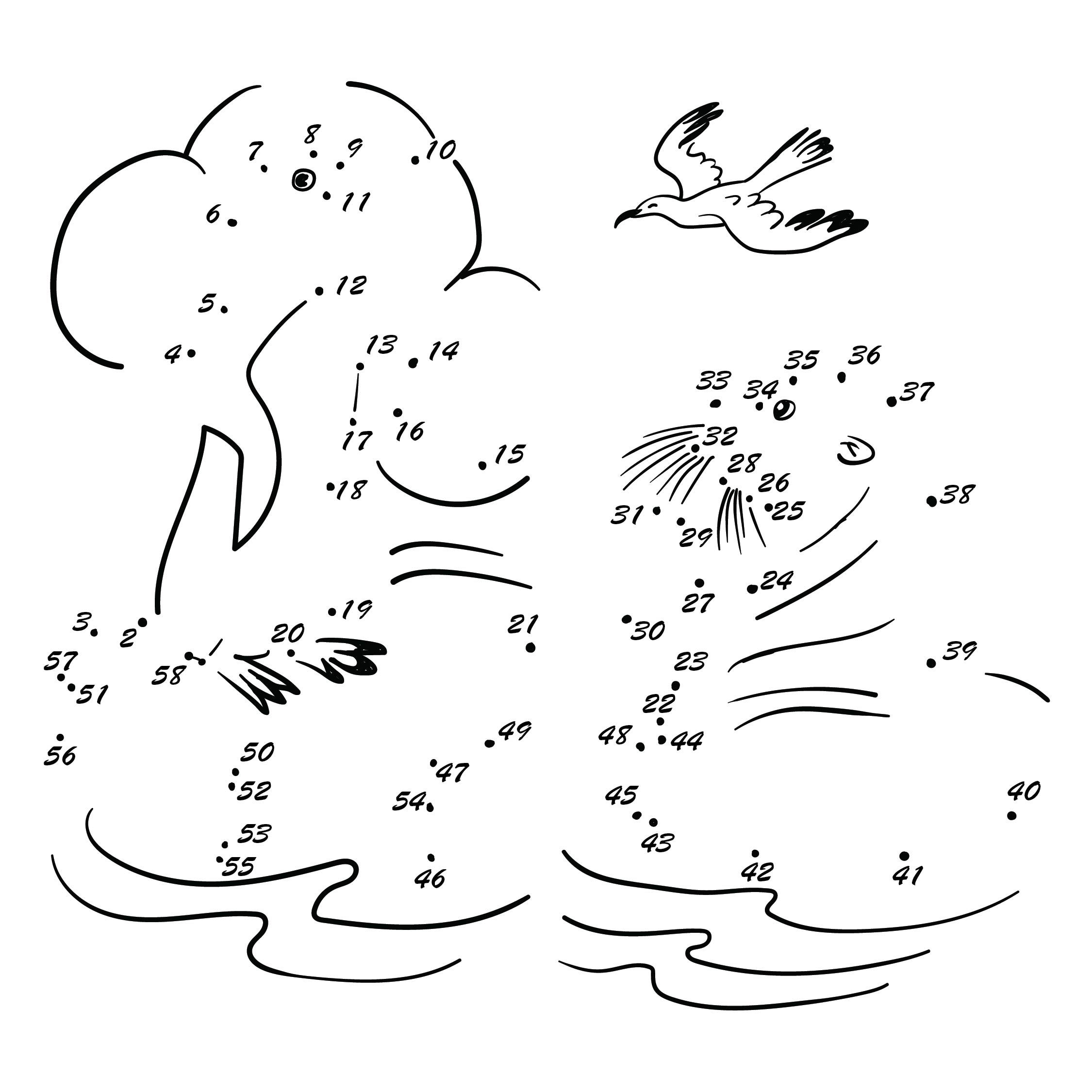 Free Dot To Dot Printables 1 100 Printable Templates